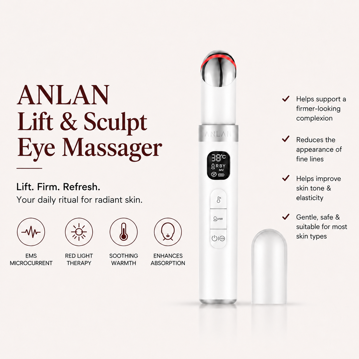 ANLAN Lift & Sculpt Eye Massager