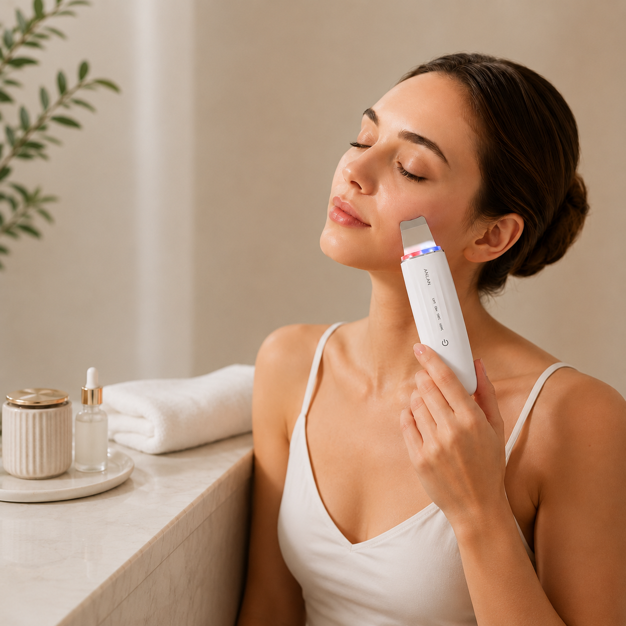 ANLAN Ultrasonic Skin Scrubber