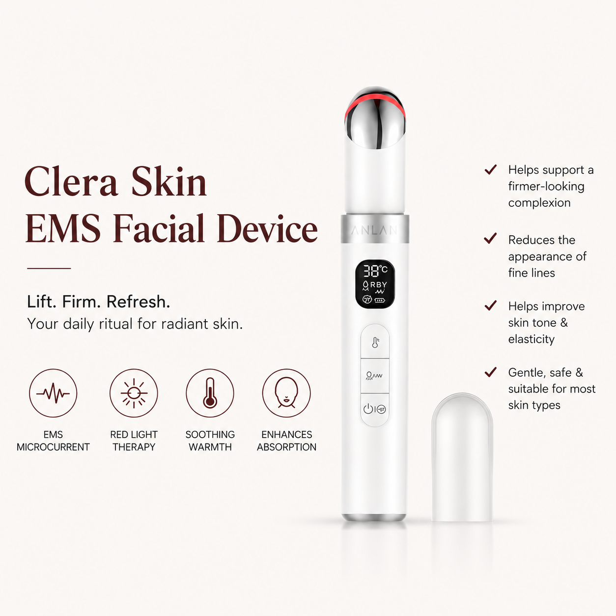 Clera Skin EMS Facial Device